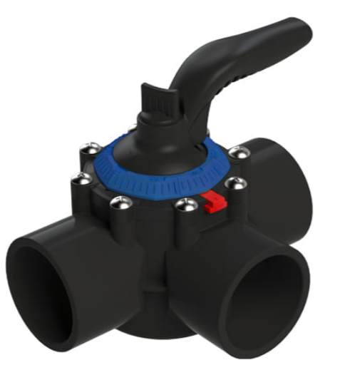 Flex Motor Controllable 3way valve 1.5″ & 2″ Swimming pool gate valve