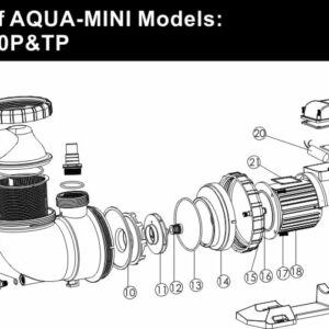 AMU Series pump AQUA Mini series parts