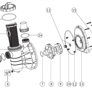 Emaux SS Pump Impeller SS120(220V-50HZ)